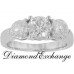 2.70 CT Women's Round Cut Diamond Engagement Ring 14 K